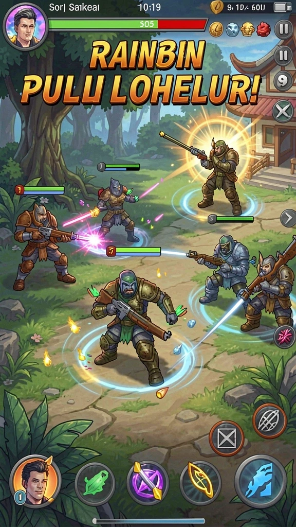 888fw - Tampilan grafis yang memukau saat bermain di level baru.