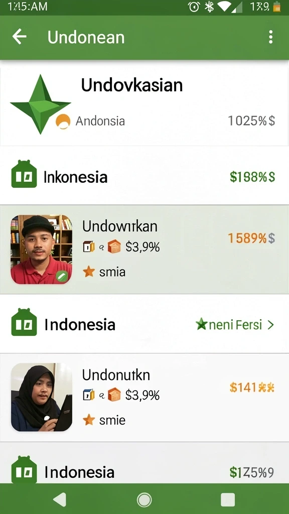 8g8g - Antarmuka pengguna intuitif dan mudah digunakan.