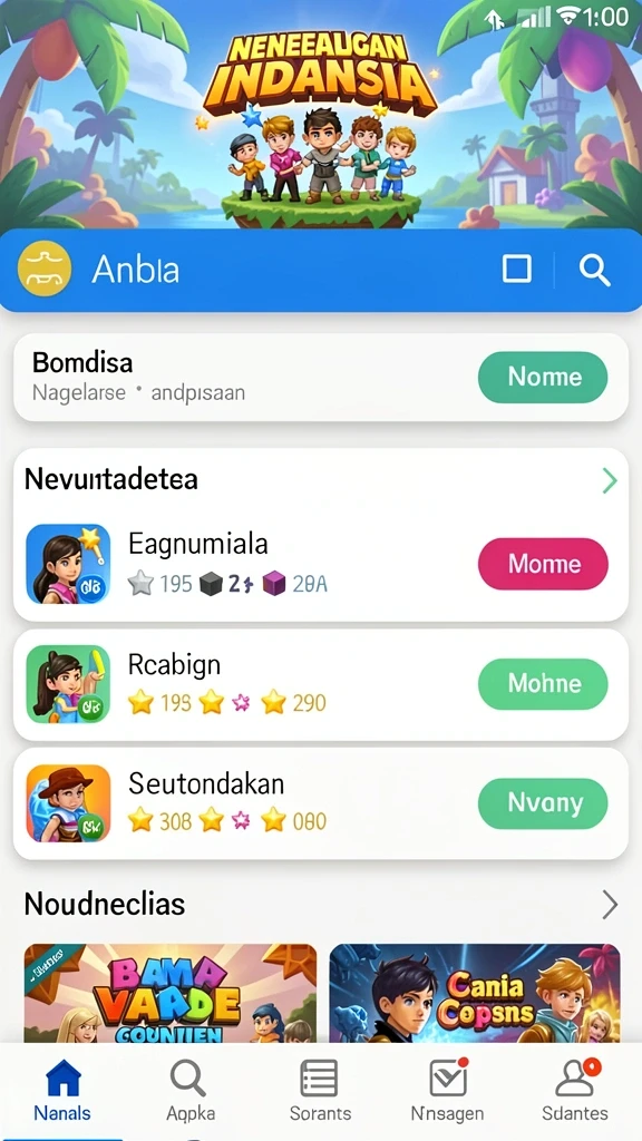 api5000 - Beragam karakter unik yang bisa dipilih.