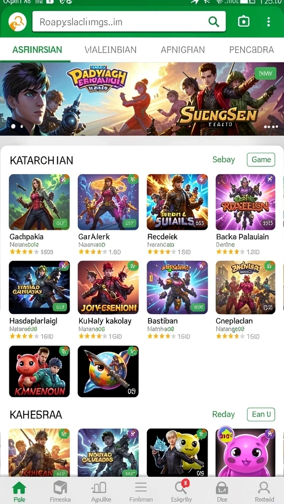 awanluck - Screenshot menunjukkan antarmuka pengguna yang menarik.