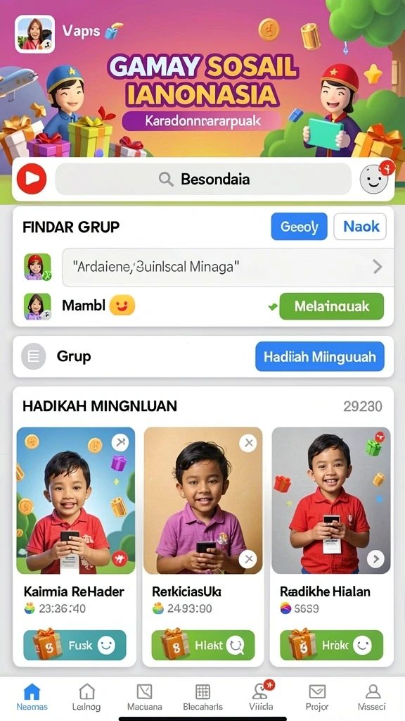cuanwin - Tampilan antarmuka yang menarik dan mudah dipahami.