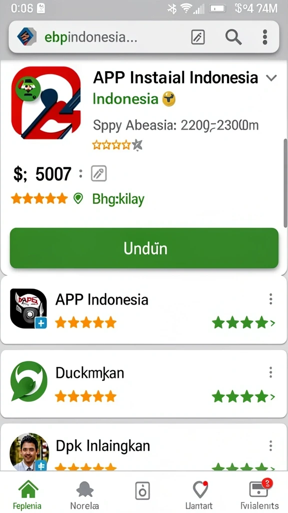 d73 - Tampilan antarmuka yang intuitif dan mudah digunakan.