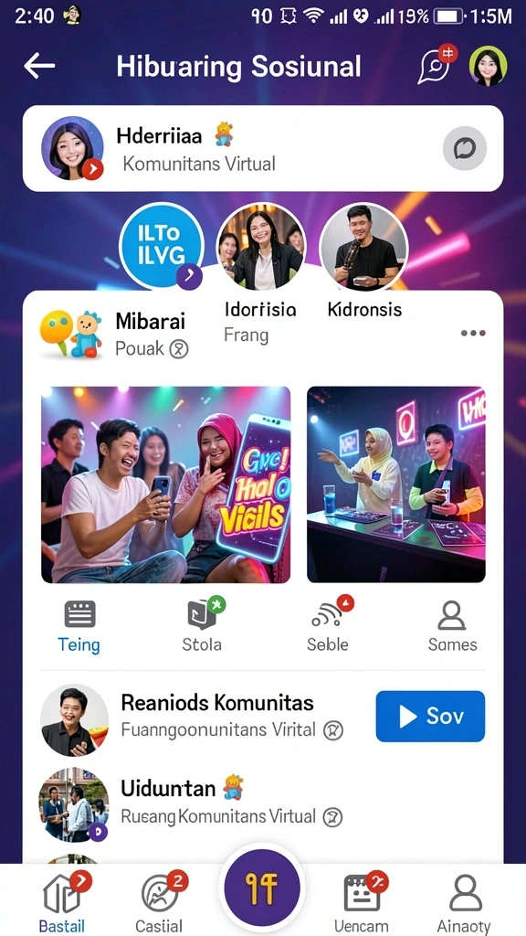 garuda999 - Tampilan antarmuka pengguna yang intuitif dan menarik.