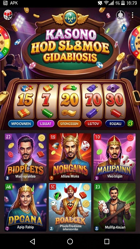 penidabet - Tampilan antarmuka aplikasi yang menarik dan intuitif.
