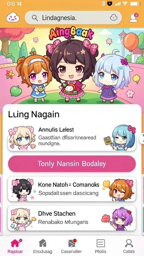 playwin - Tampilan antarmuka yang ramah pengguna.