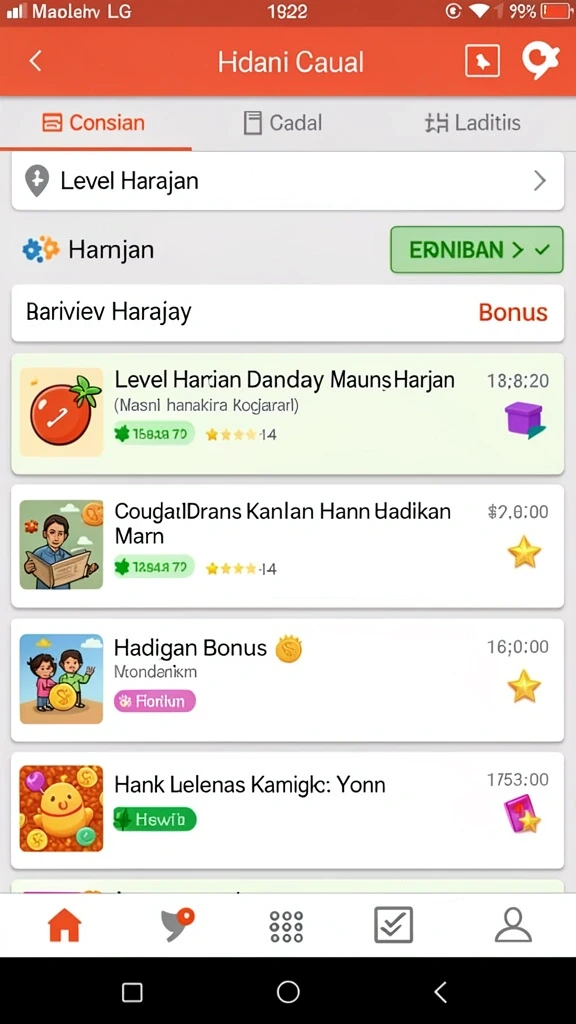 rsnok - Tampilan antar muka yang intuitif dan menarik.