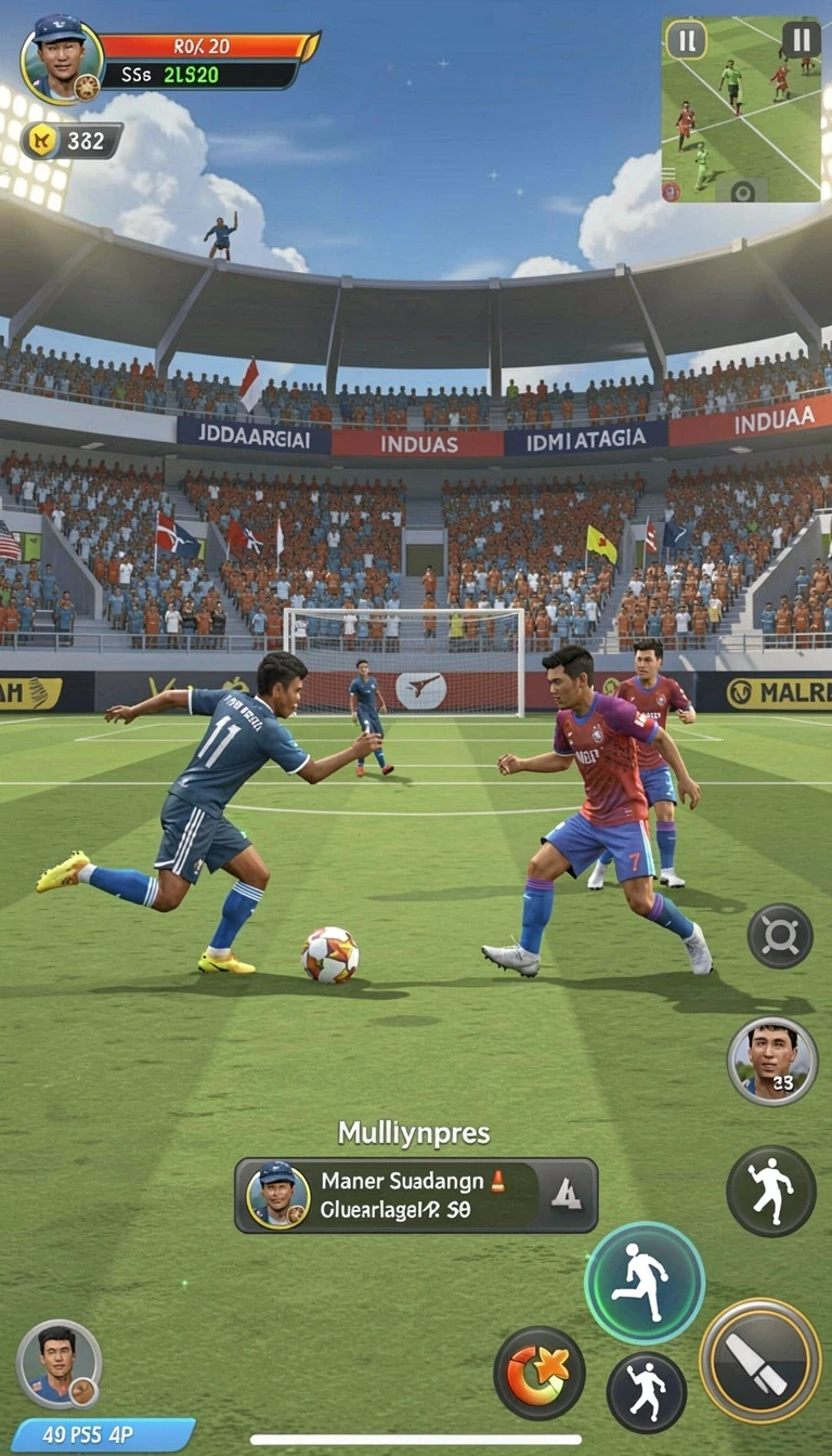 siap108 - Mode multiplayer yang memungkinkan kompetisi seru.