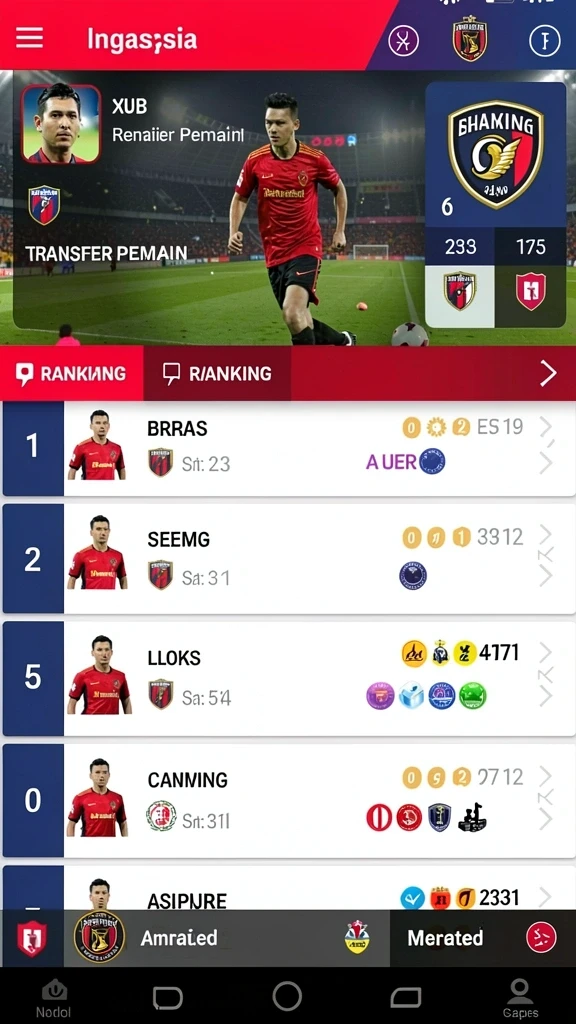 vio77 - Tampilan antarmuka yang menarik dan mudah digunakan.